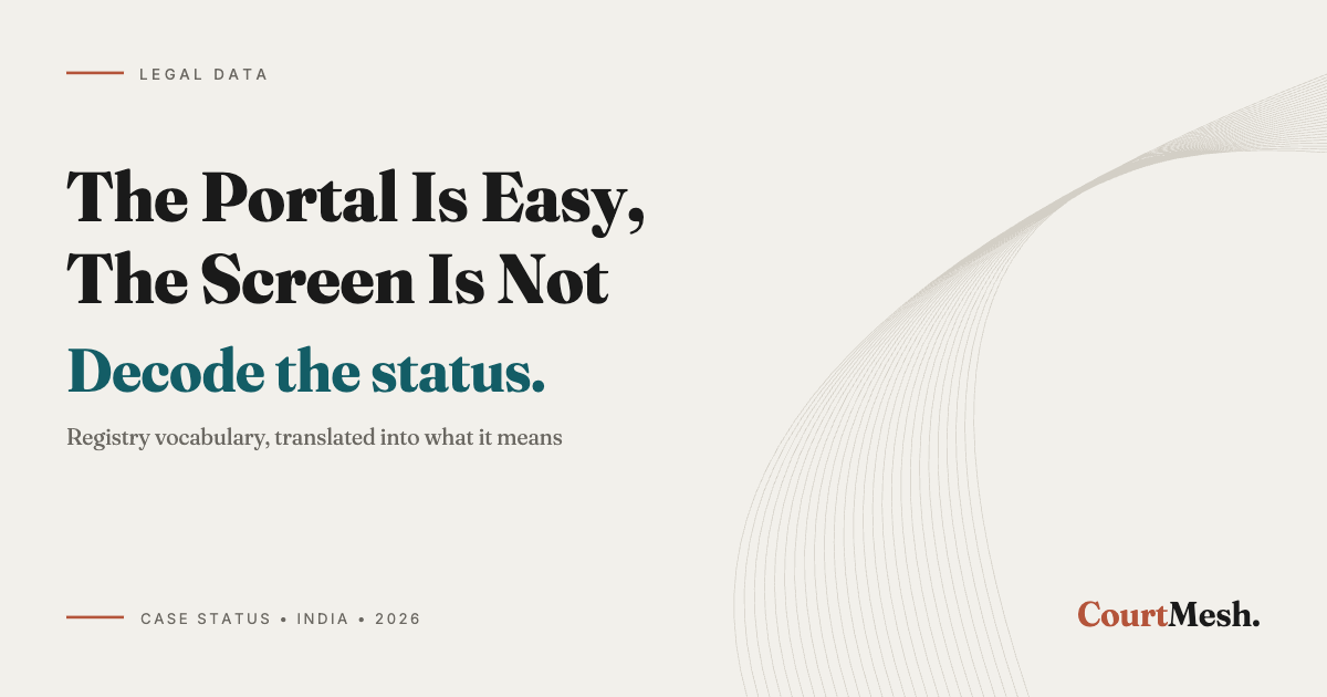 Cover card headed The Portal Is Easy, The Screen Is Not, with the line: decode the status