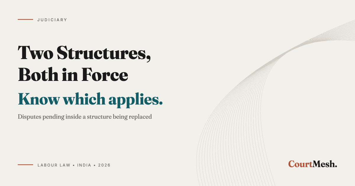 Cover card headed Two Structures, Both in Force, with the line: know which applies