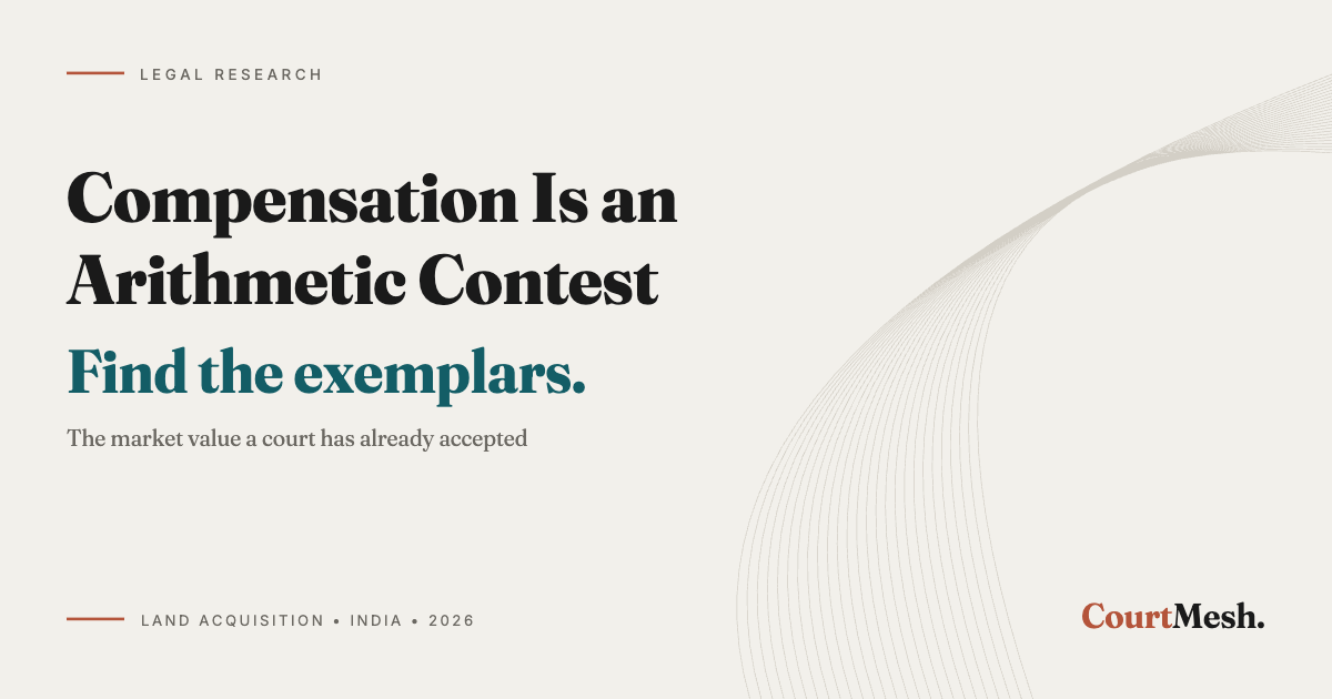 Cover card headed Compensation Is an Arithmetic Contest, with the line: find the exemplars