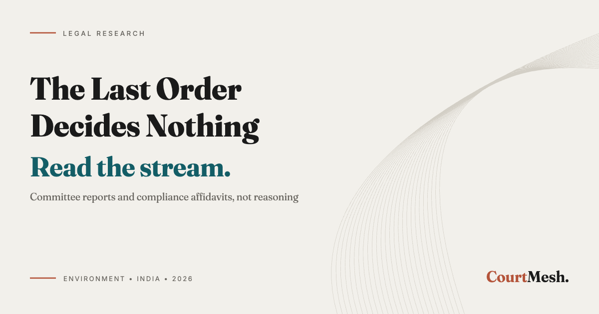 Cover card headed The Last Order Decides Nothing, with the line: read the stream