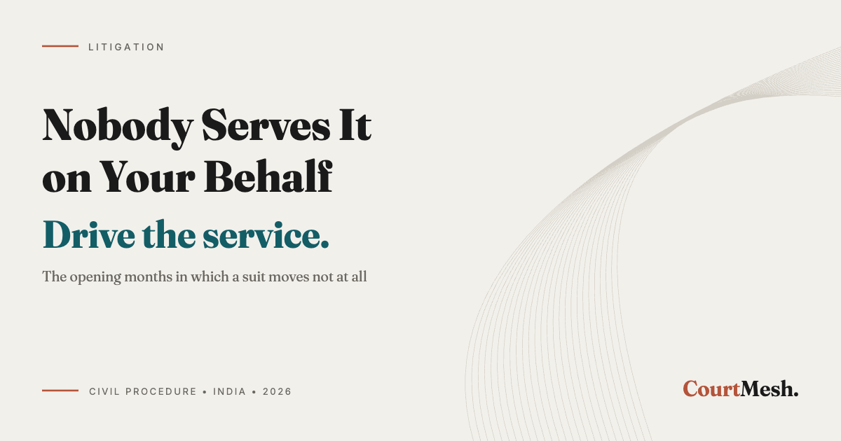 Cover card headed Nobody Serves It on Your Behalf, with the line: drive the service